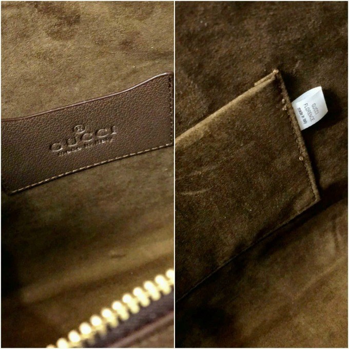 Mặt trong Túi Gucci Xách tay Mặt trong Túi Gucci Xách tay